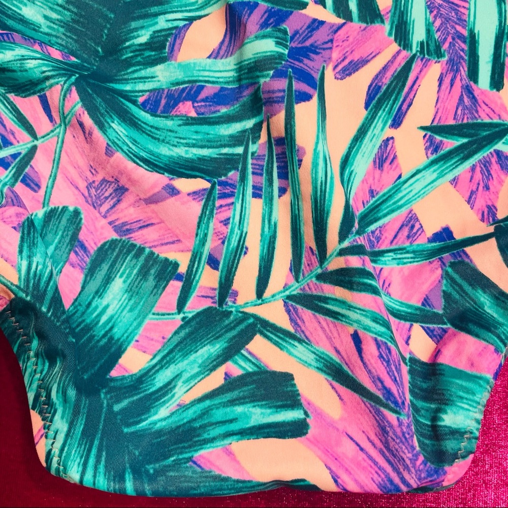Shade & Shore Botanical Bikini Bottom Only NWOT XL - Picture 6 of 15